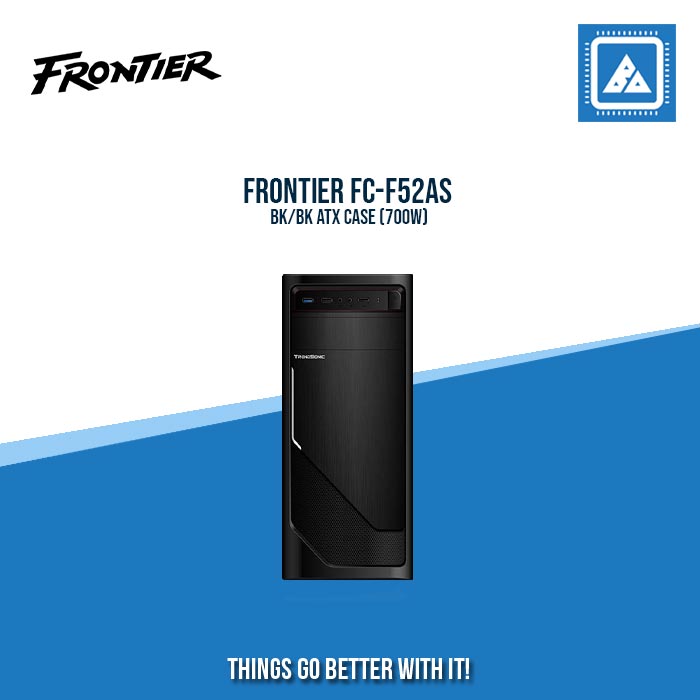 FRONTIER FC-F52AS BK/BK ATX CASE (700W) FRONTIER FC-F52AS BK/BK ATX CASE (700W)